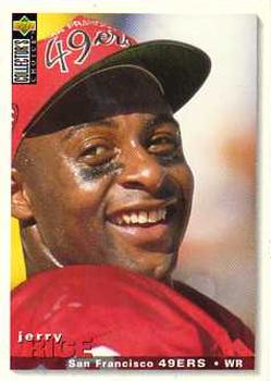 Jerry Rice San Francisco 49ers 1995 Upper Deck Collector's Choice #78